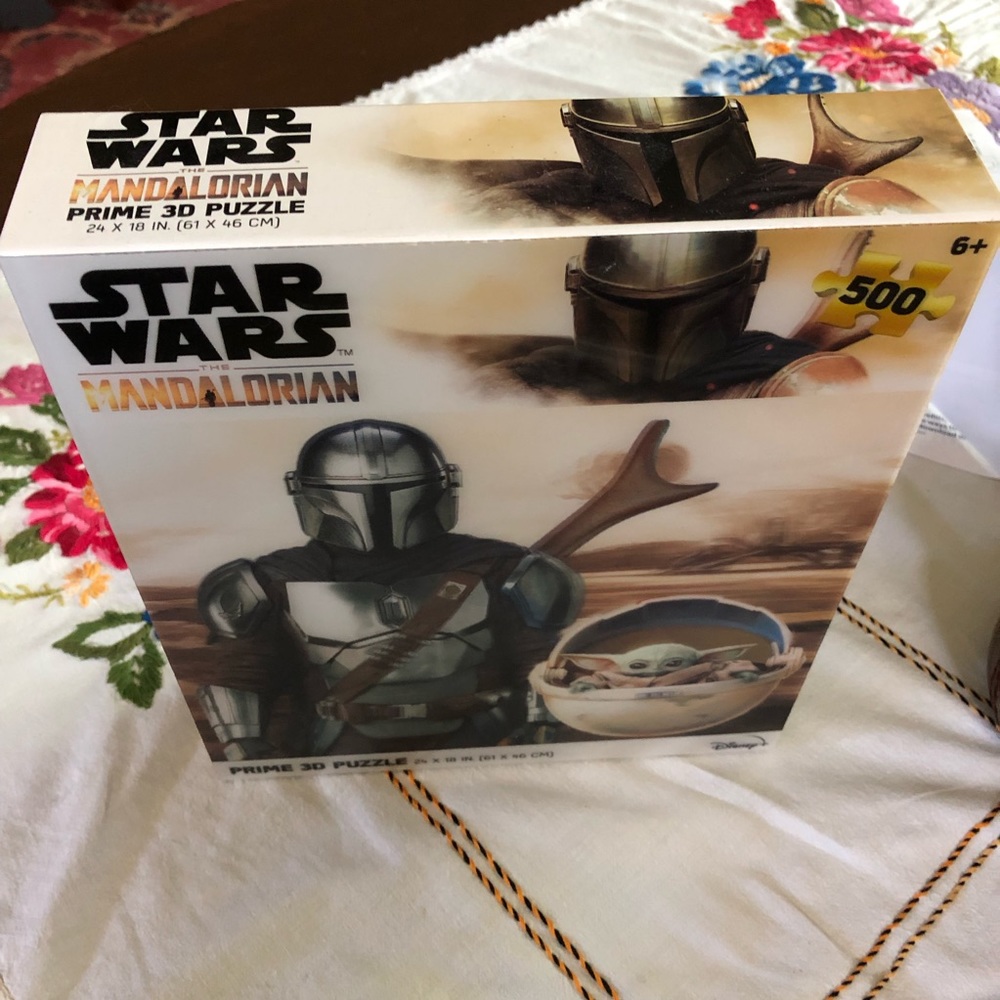 Star Wars The Mandalorian Prime 3D Puzzle 500 Pieces. Sealed/ New in Box - Picture 2 of 9